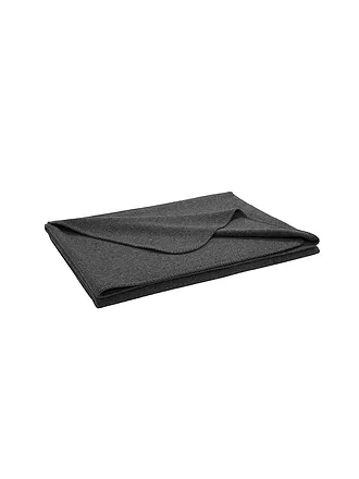 STEINER 1888 | Wolldecke "Sophia" 145x190cm (Rubin) | grau